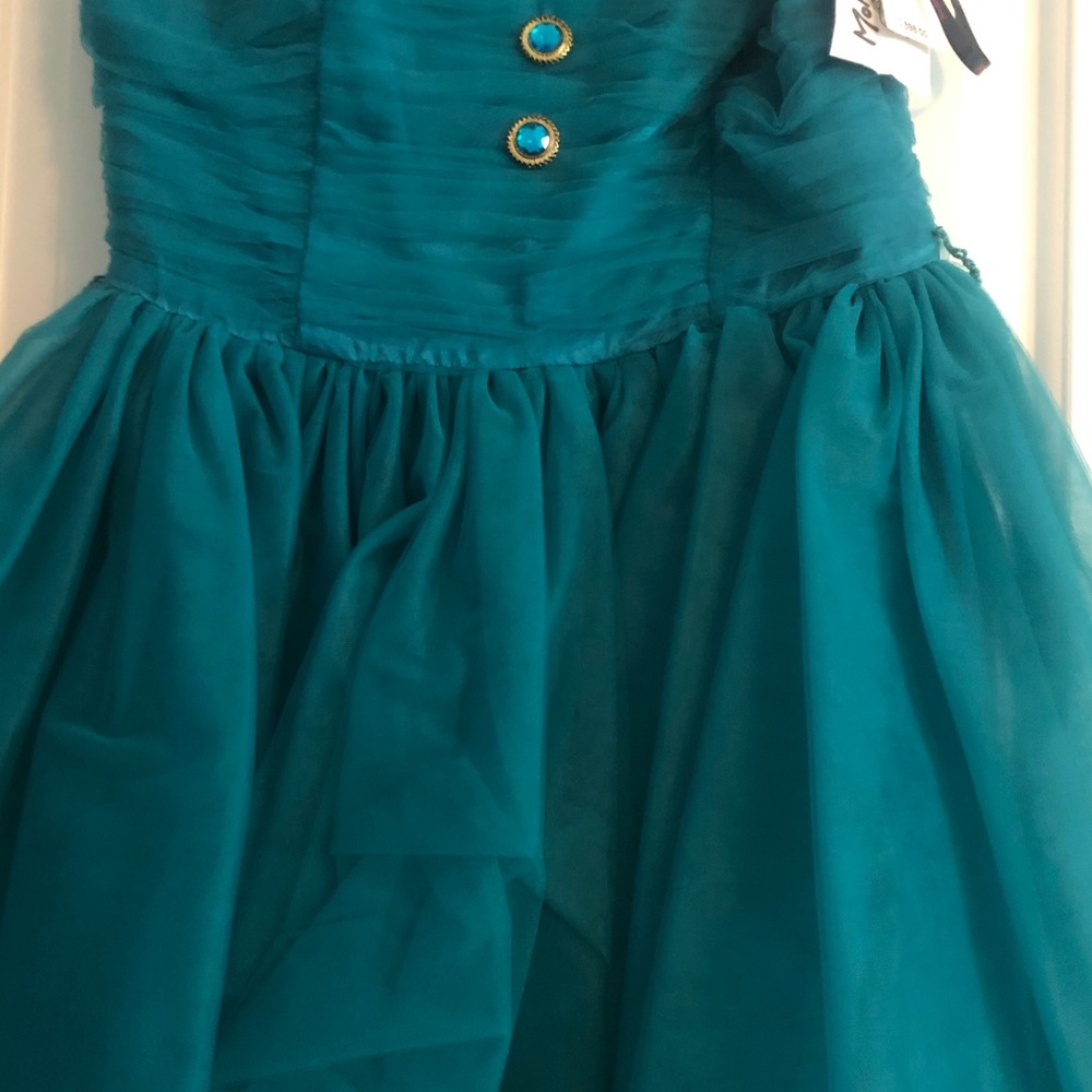 Betsy Johnson Teal party dress